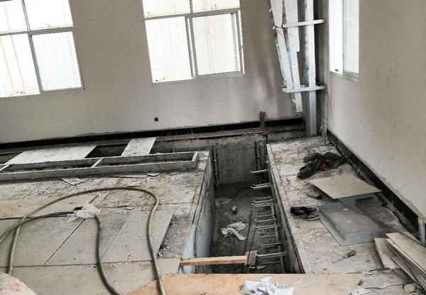 重力式一体化净水设备安装地基